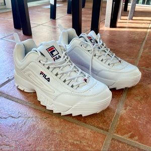 Fila Disruptor 2 Athletic Shoe White Men’s Size 10 Sneaker